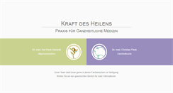 Desktop Screenshot of kraftdesheilens.at